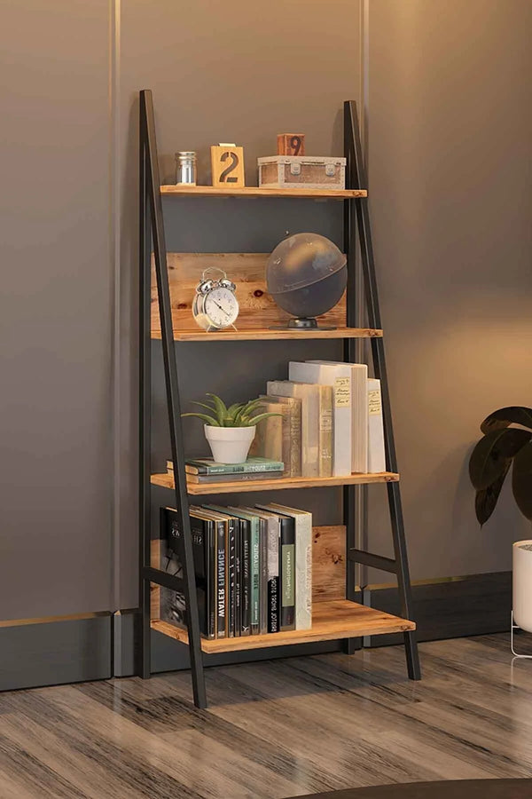 Yanke Bookcase - Standing Book Shelves